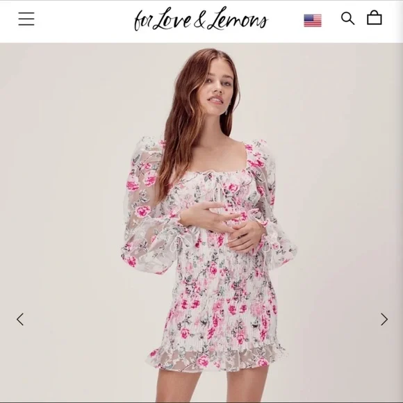 knee length dresses for ladies Lovell Smocked Midi Dress main image 1